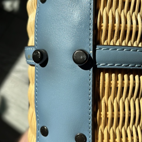 Coach Wicker Barrel Bag - Picture 11 of 16